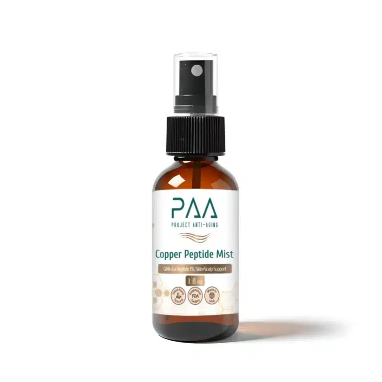 Boost collagen, firm skin, and support hair growth with our 50 mg GHK-Cu Rejuvenating Mist Kit. Mix fresh at home. Potent. Clean. Science-backed.